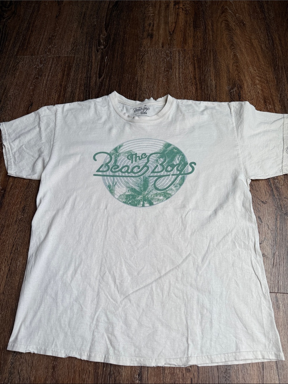 Livylu Graphic Tee - White with Green Logo